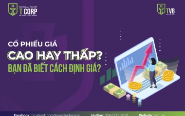CỔ PHIẾU GIÁ CAO HAY THẤP? BẠN ĐÃ BIẾT CÁCH ĐỊNH GIÁ?